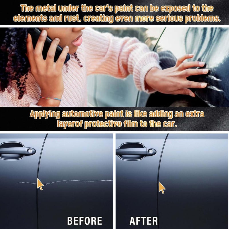 cocomfix Touch Up Paint for Cars(Red), Automotive Car Touch Up Paint Pen, Two-In-One Car Paint Scratch Repair, Car Scratch Remover for Deep Scratches, Special-Purpose Car Paint. - Image 3